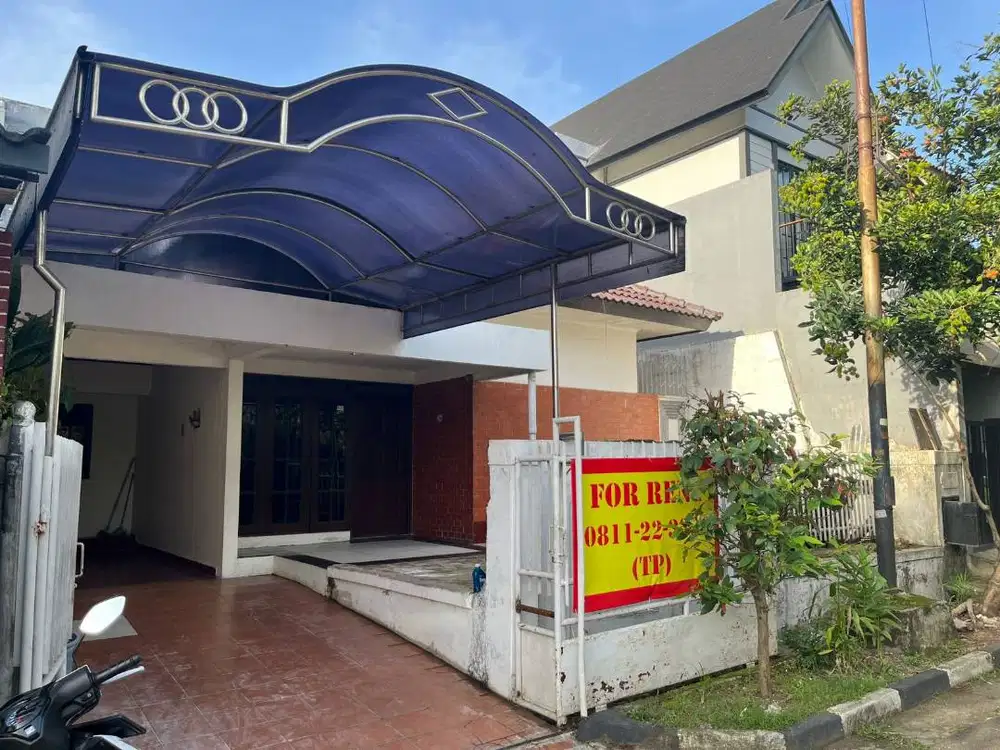 Disewakan Rumah Tinggal di tengah Kota Rindang dan Asri