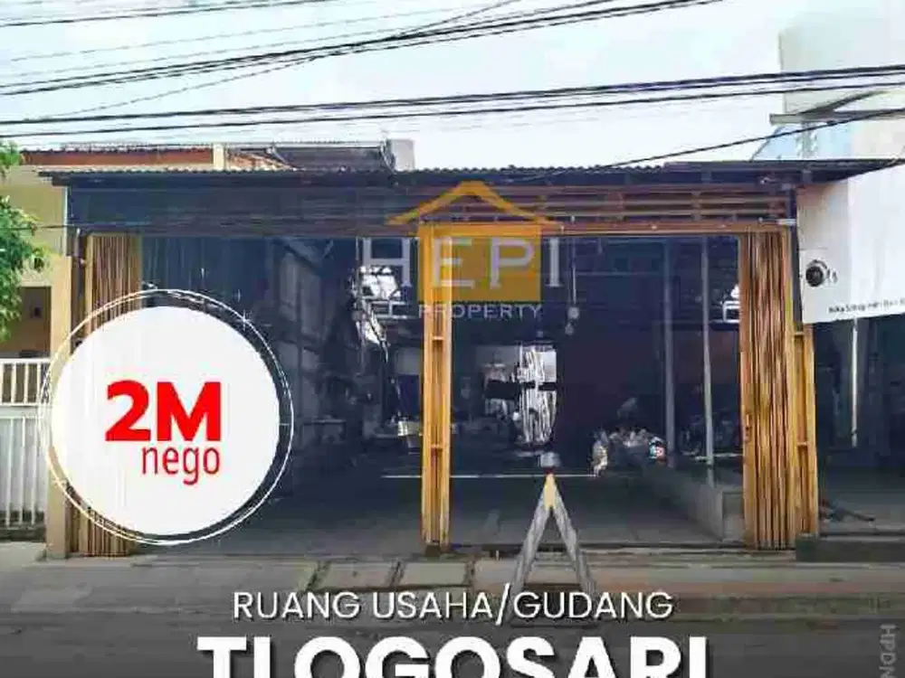 Di Jual Gudang Cantik di Tlogosari Semarang