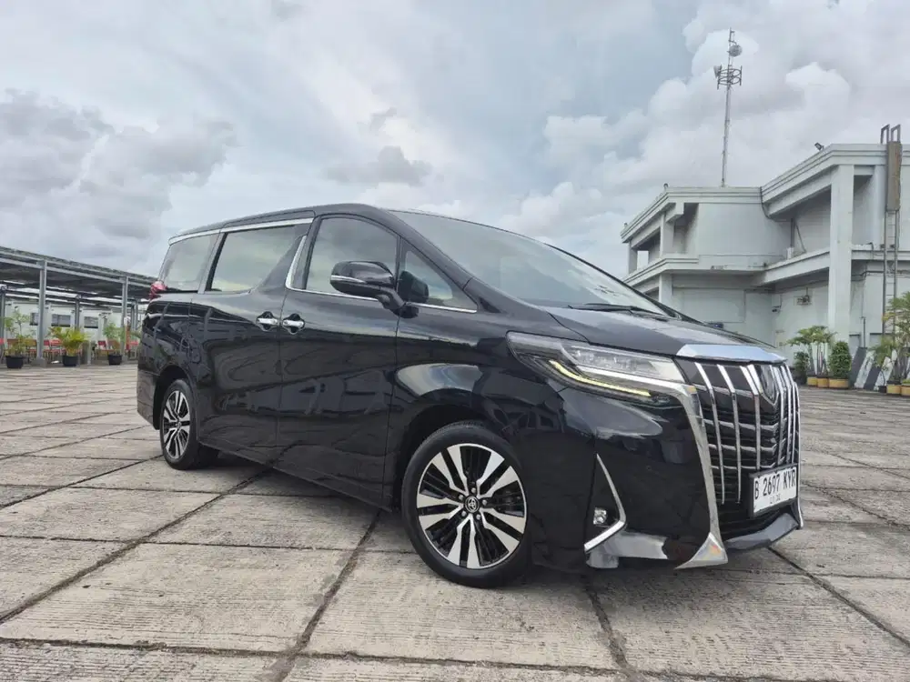 (Low Km) Alphard G ATPM TSS AT 2021 Terawat Ada Paket Kredit Menarik