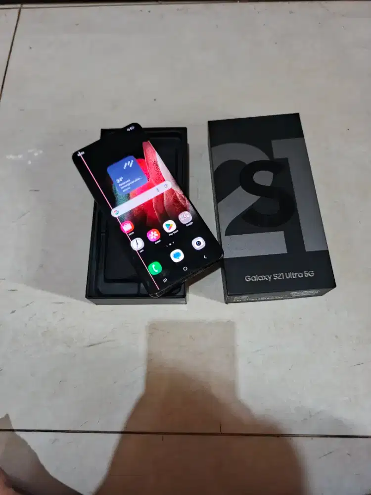Samsung S21 Ultra 16/512 Sein fullst mlusss 98%, garis 1, No sdow