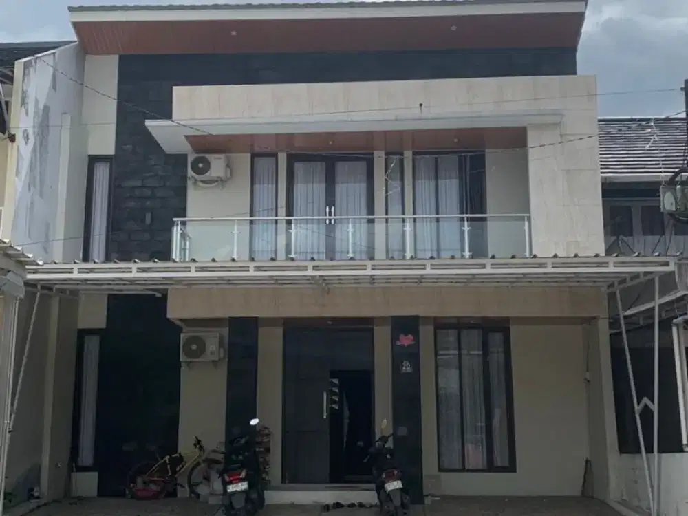 Dijual Rumah Lux Sayap Cikutra 2 lantai minimalis diCluster One Gate System Kota Bandung