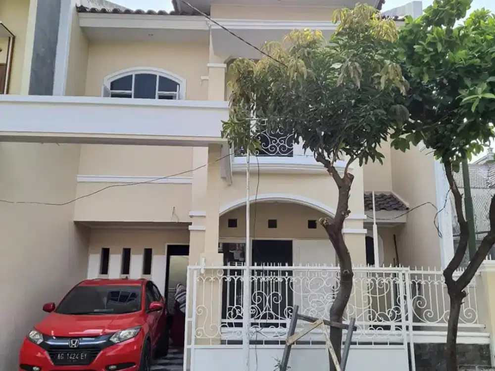 Rumah Cantik Semi Furnished Minimalis Siap Huni Di Perumahan Graha Indah Gayung Kebonsari Surabaya
