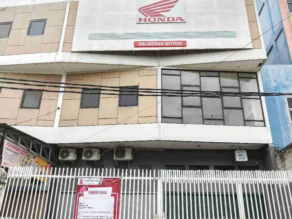 Disewalan Ruko Gandeng 2 Ex Honda, Cakung Jakarta Timur