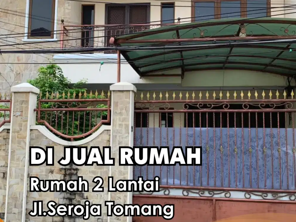 DIJUAL SEGERA !!!  Rumah 2 Lantai sangat luas  Jl.Seroja Tomang - Jakbar