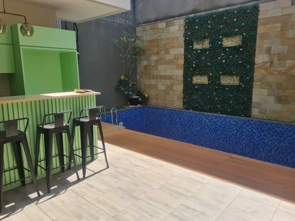 Rumah KBP ada Kolam Renang Tatar Simakirana Kota Baru Parahyangan