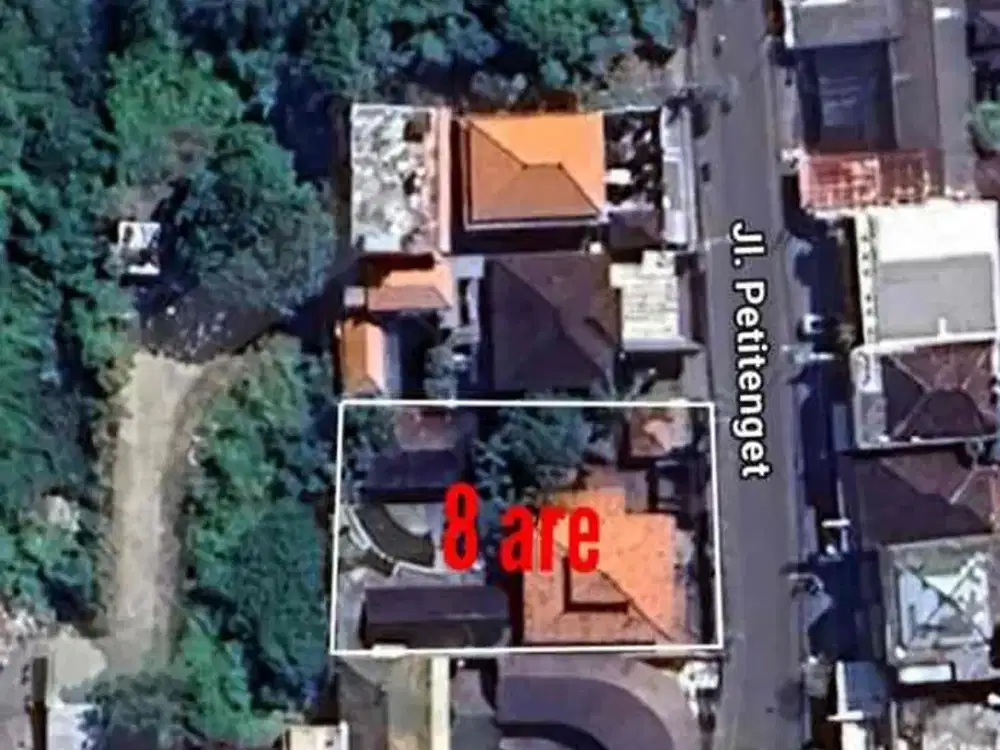 Tanah isi bangunan premium petitenget cocok untuk segala usaha dan villa