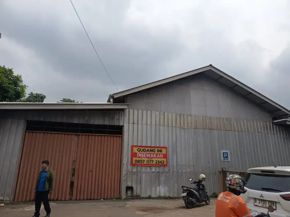 Disewakan Workshop/Gudang/Kantor Area Tapos, Depok