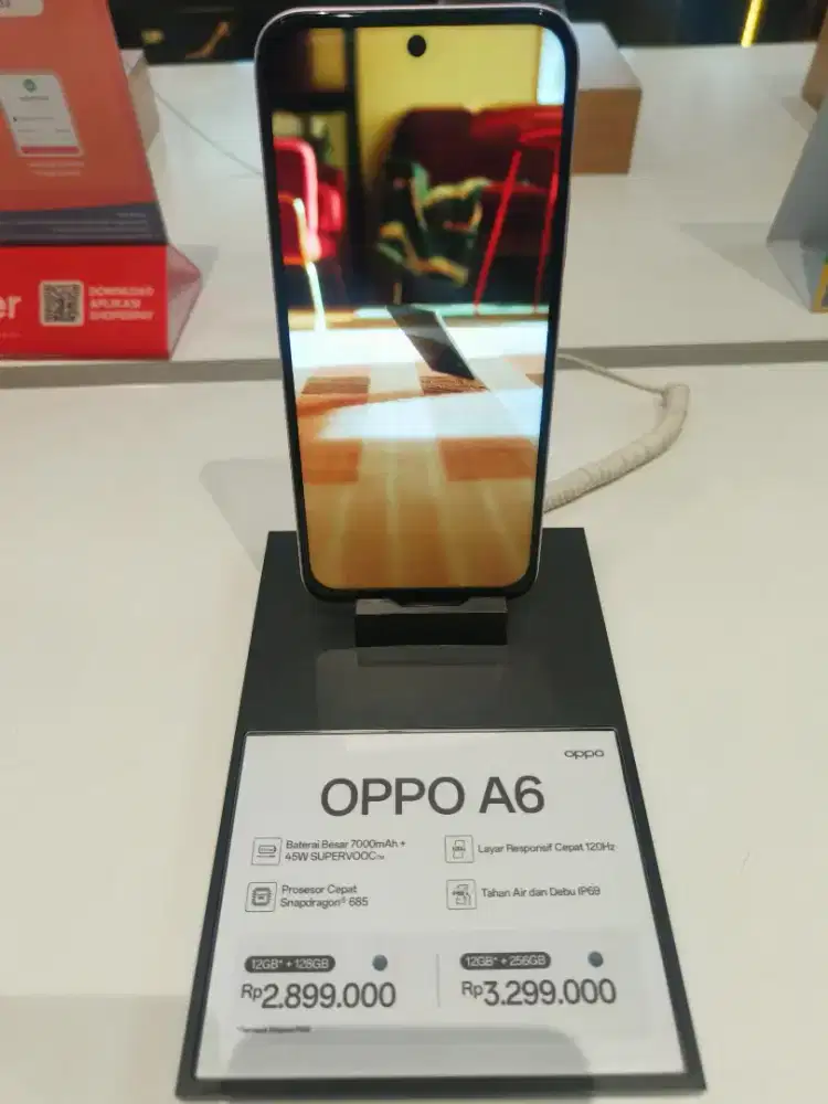 Oppo A6 6/128GB New Garansi Resmi