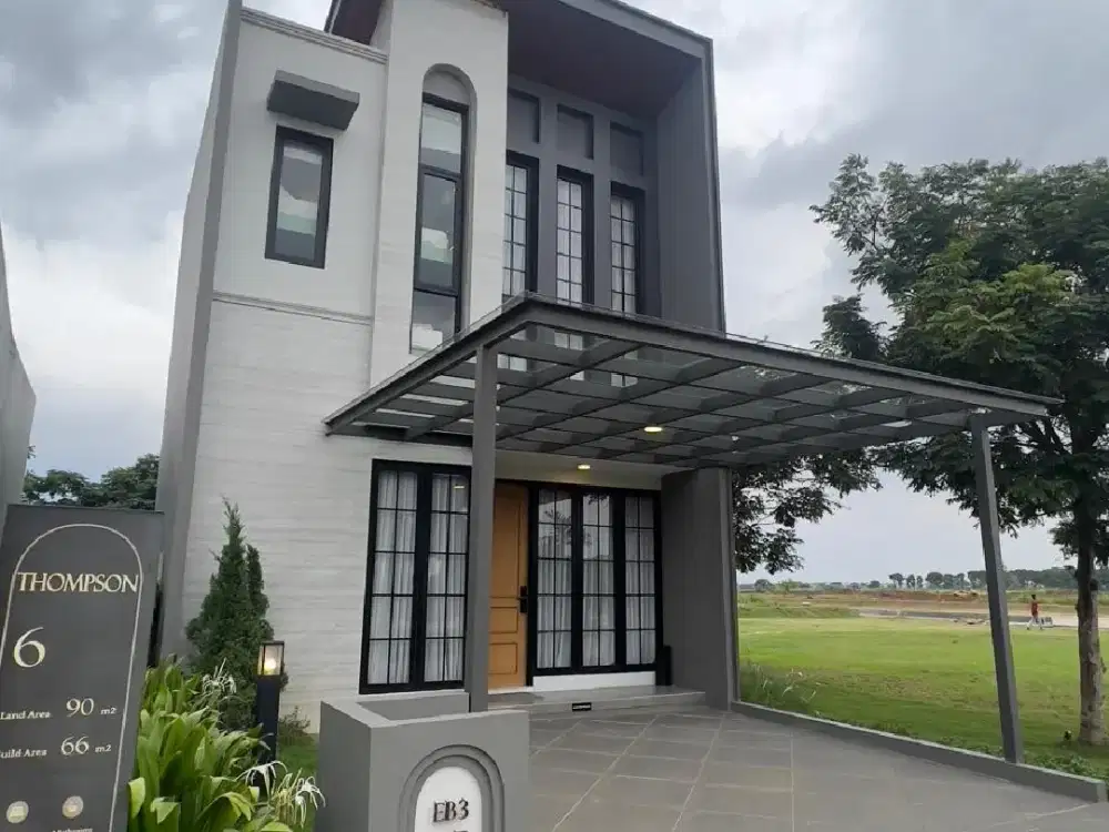 Rumah mewah dan esthetic dilokasi strategis dan modern living