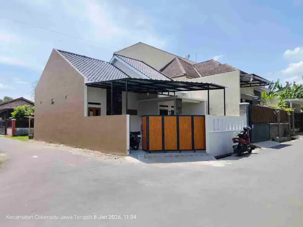 Rumah Baru Modern Minimalis Gedongan Colomadu Karanganyar