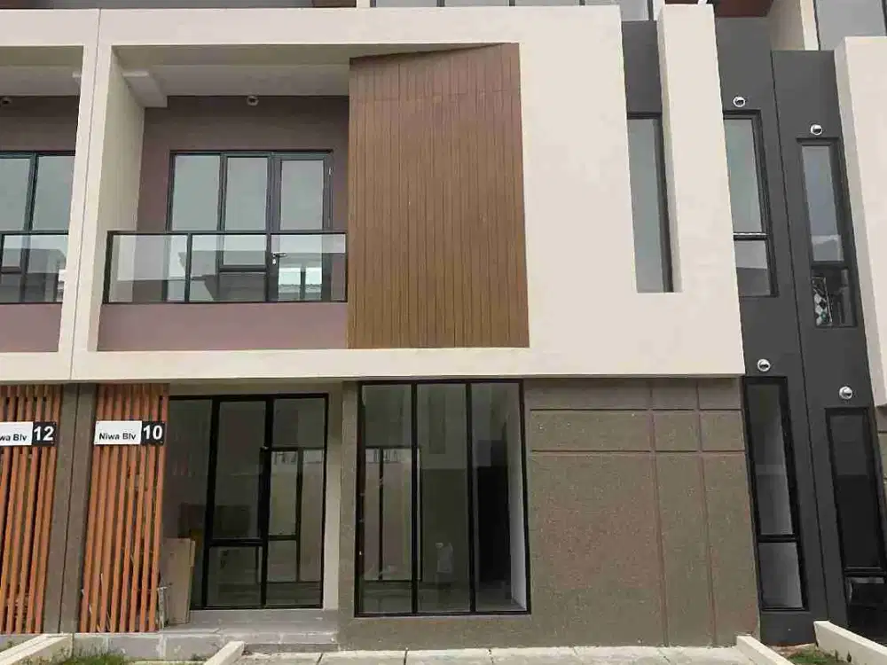 RUMAH PREMIUM SAVASA DEPAN AEON MALL DELTAMAS TIPE HANAMIZUKI SIAP HUNI