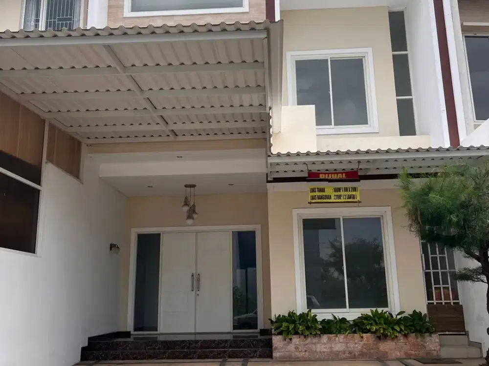 Rumah Dijual Pakuwon City Palm Beach Imperial Mulyorejo Surabaya