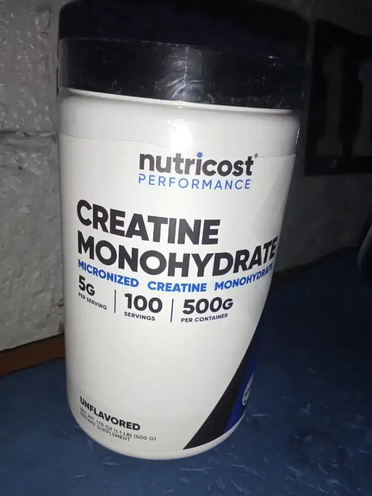 SUPLEMEN NUTRICOST CREATINE MONOHYDRATE