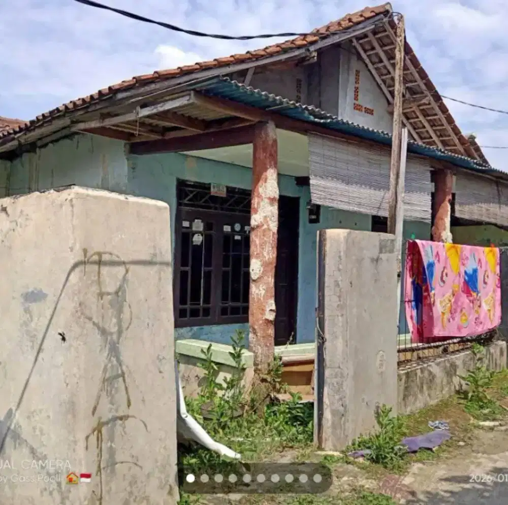 Jual Rumah Kampung Ada Renov Deket ke Stasiun Citayam