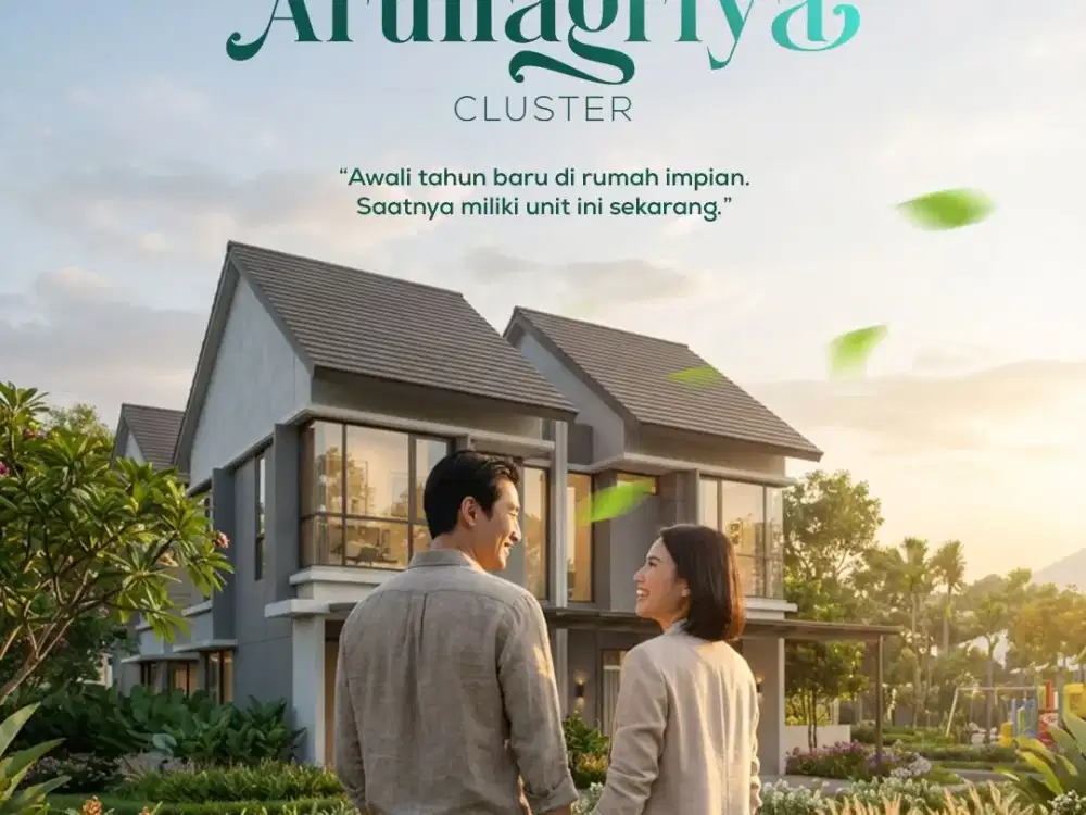 DIJUAL PODOMORO PARK ARUNAGRIYA – LAST DELUXE CLUSTER