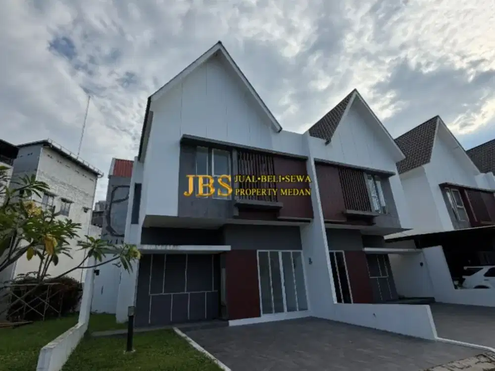 Rumah Hook Siap Huni Dijual di Komplek Royal Sumatera Cluster Akasha - Medan