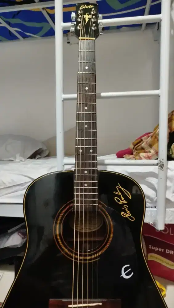 Jual cepat BU - Elvis TCB EE101-BK by Epiphone 1998 MII