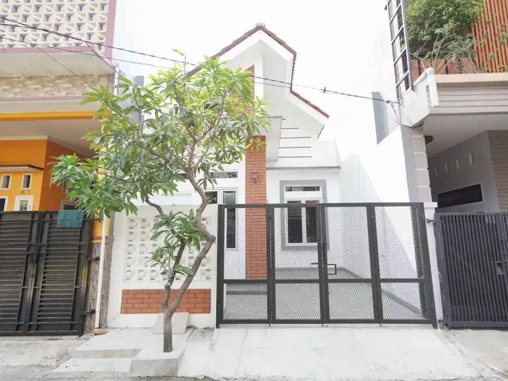 Rumah 1 Lt Dibantu KPR Akses Dekat Stasiun Bekasi Hadap Utara J-36940