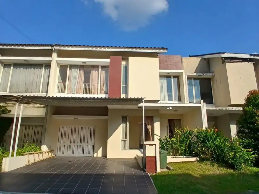 Rumah modern minimalis di kebayoran village pr 17563