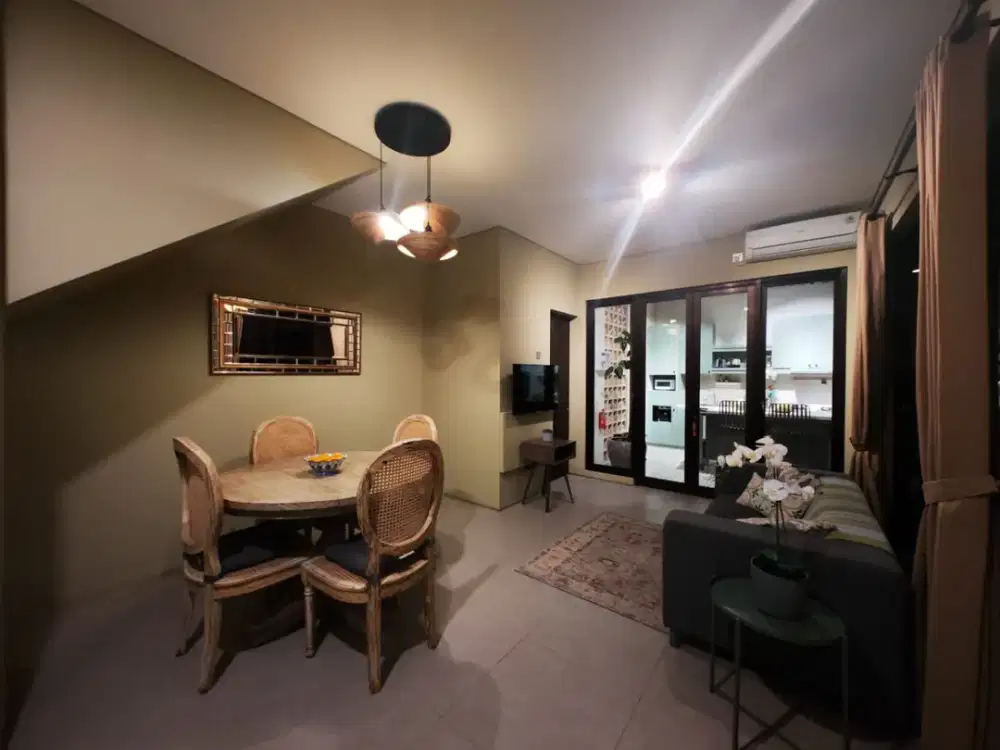 for rent hunian ready unit 1 br big  kawasan cluster with club house jimbaran