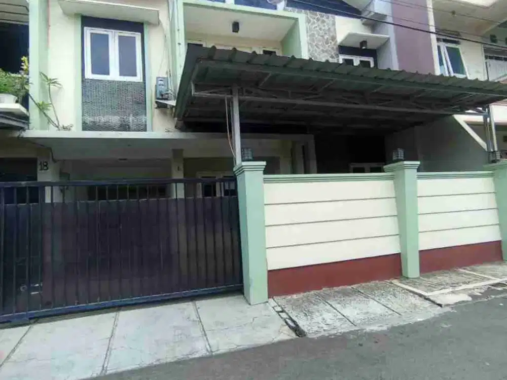 rumah 2 lantai semi furnish di rawamangun jakarta timur