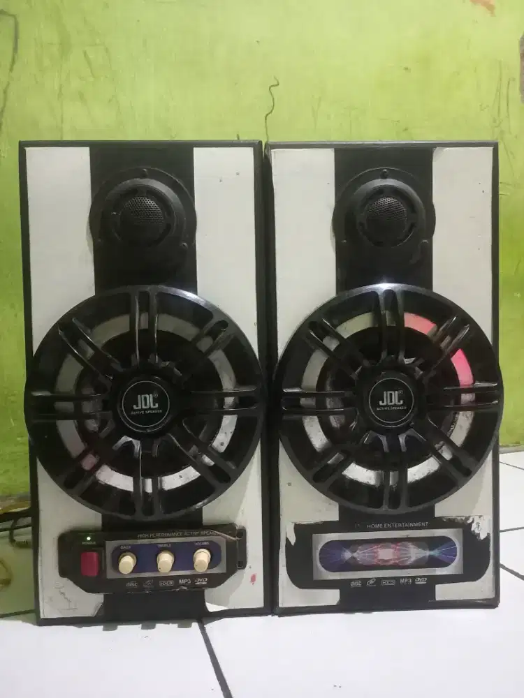 Speaker aktif JDL sudah pakai bluetooth suara normal