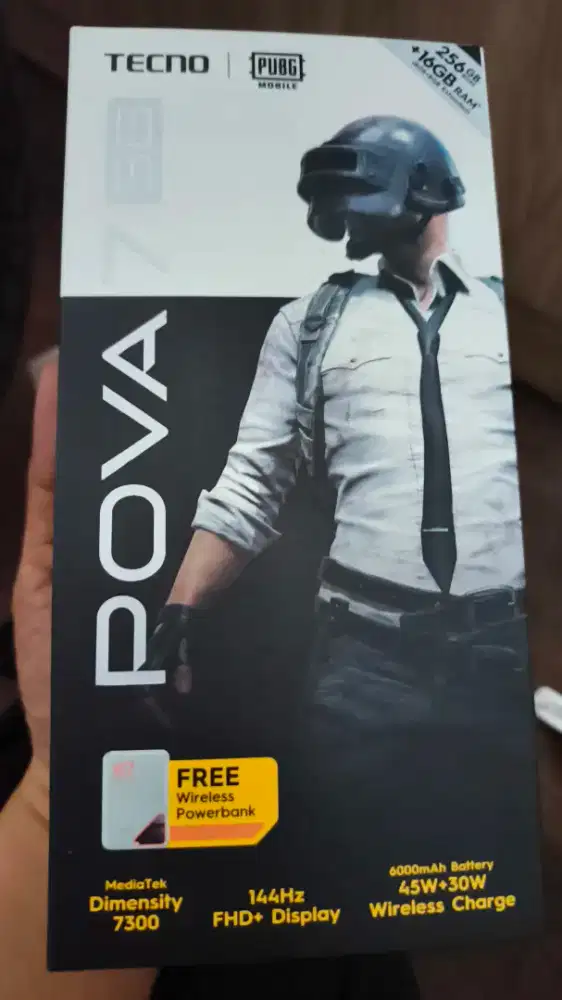 Tecno pova 7 5G 8/256 Baru pembelian 1 hari 9/1/26