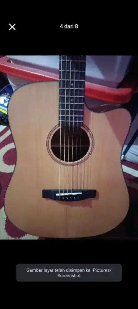 Jual cepet gitar Donner DAG 1 + ampli murah!!