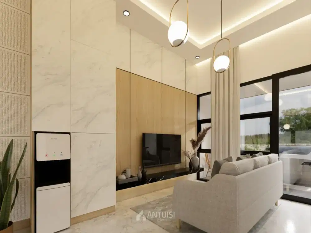 EXCLUSIVE Rumah Pinggir Jalan Lapangan Tembak Cibubur Ciracas Jakarta 4 Kamar Tidur