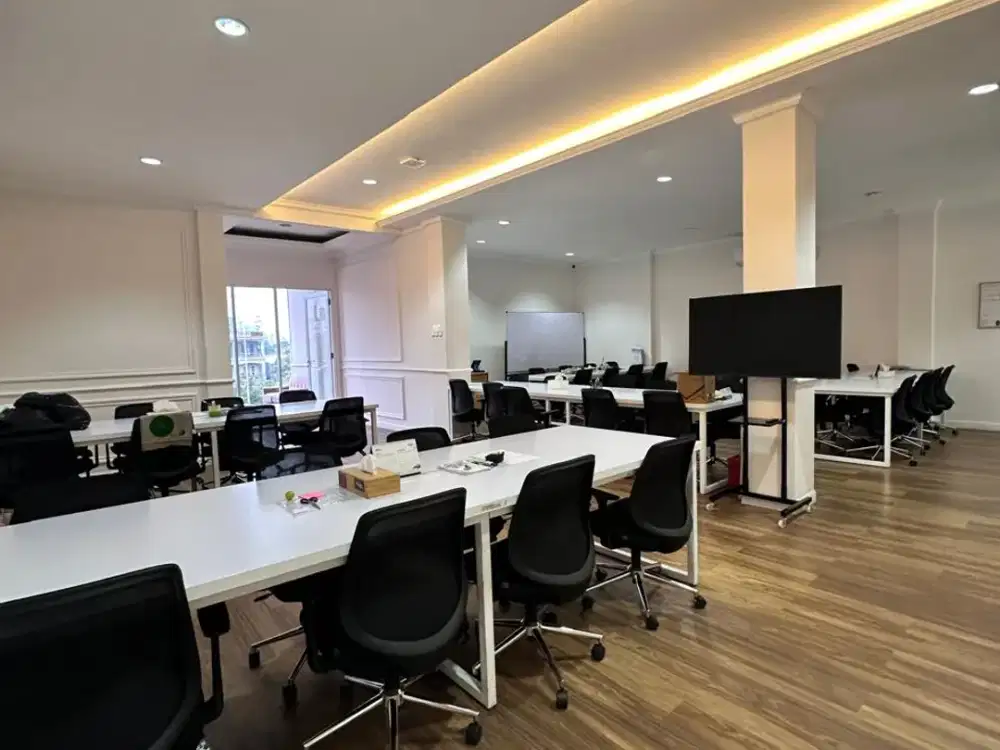 RUKO GANDENG 5 LANTAI ARTERI PONDOK INDAH ADA LIFT SIAP HUNI EX KANTOR