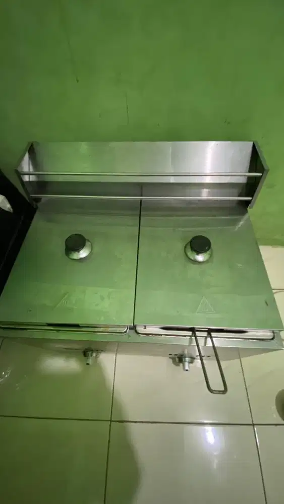 Deep fryer getra 2 tungku
