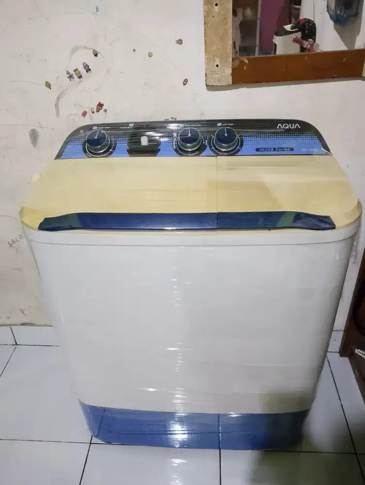 Mesin cuci merek Aqua kap 8kg