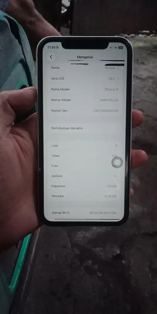 iPhone 11 128gb fullset.