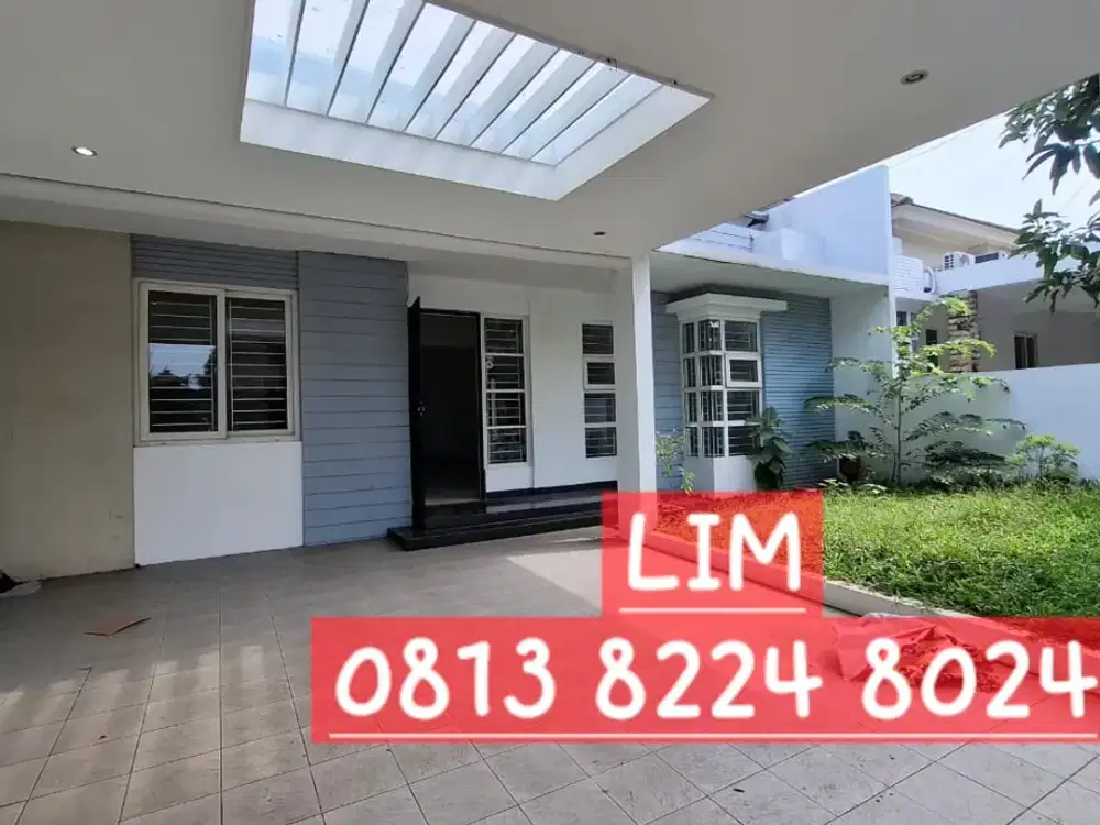 RUMAH BAGUS BESAR MURAH LT 200 JALAN BOULEVARD PERUM CIBUBUR COUNTRY CIBUBUR JAKARTA TIMUR