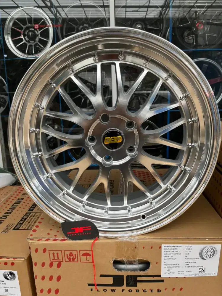 Bbs lm ring 19 lebar 8,5-9,5 pcd 5x120 ET 28-32 bmw BYD 4pcs