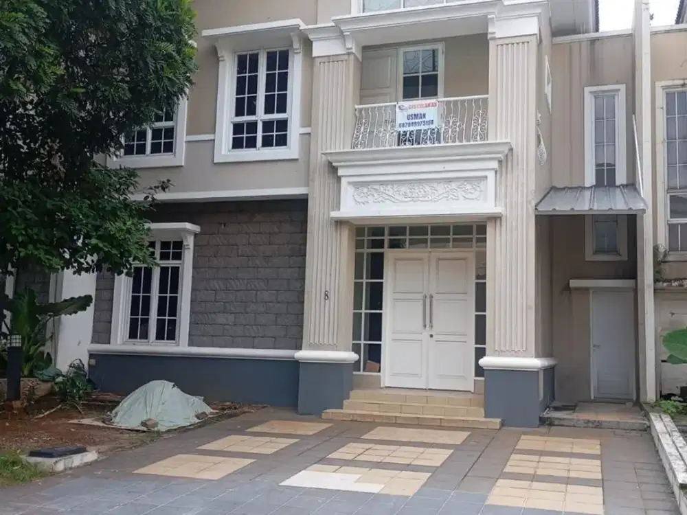 DI JUAL Rumah Siap Huni, Cluster Menaggio (Kosong), Gading Serpong.