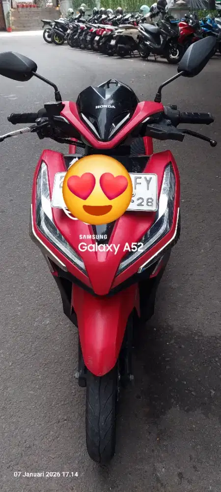 Dijual cepat Vario 150 tahun 2018,kondisi sesuai foto