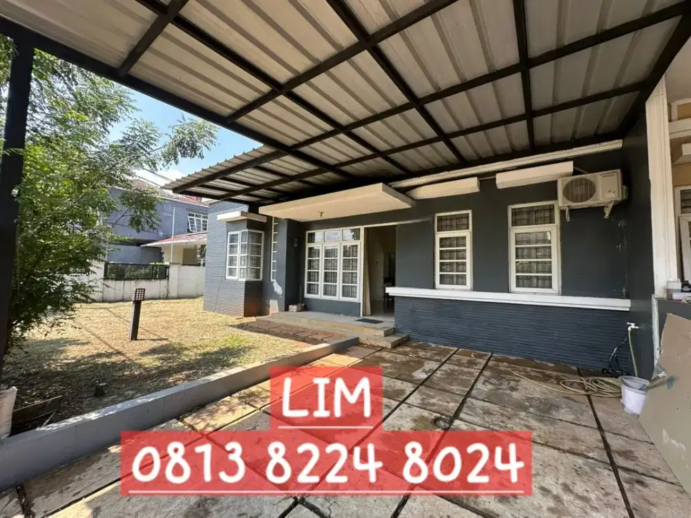 RUMAH MURAH HOOK BADAN LT 249 BOULEVARD CIBUBUR COUNTRY JAKARTA TIMUR