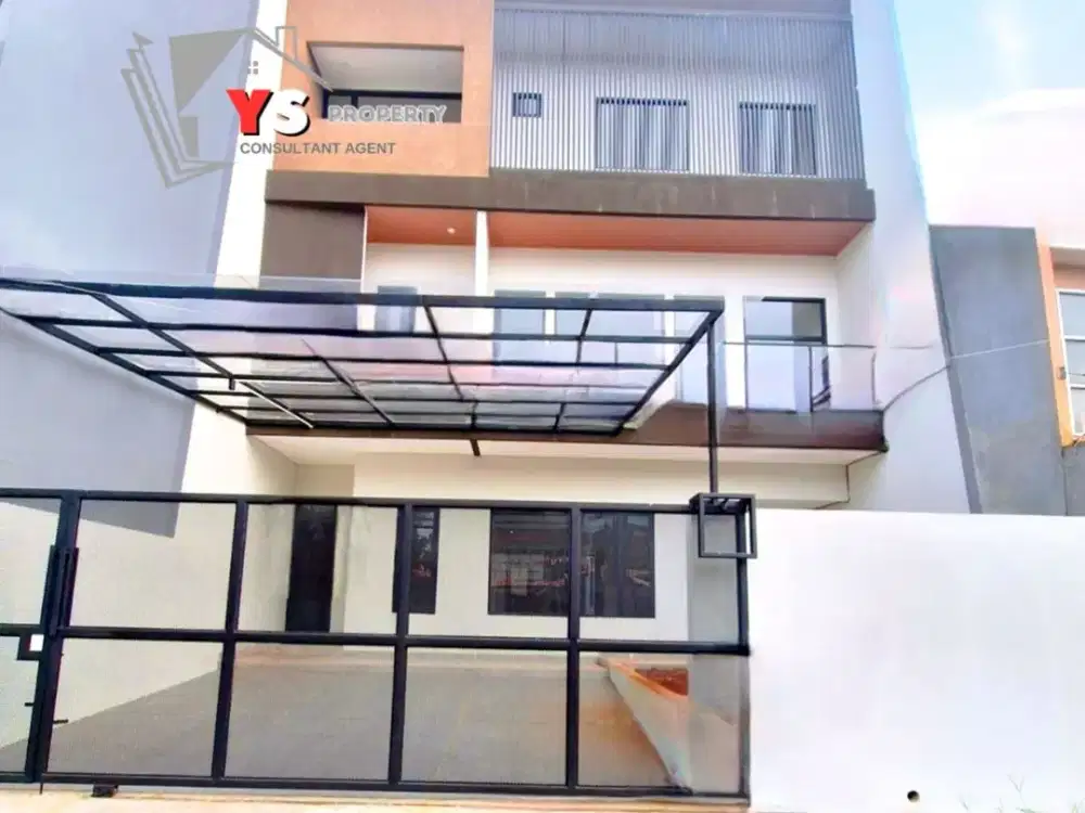 ZN85 Rumah Baru Keren 3 Lantai Murah Duren Sawit Jakarta Timur