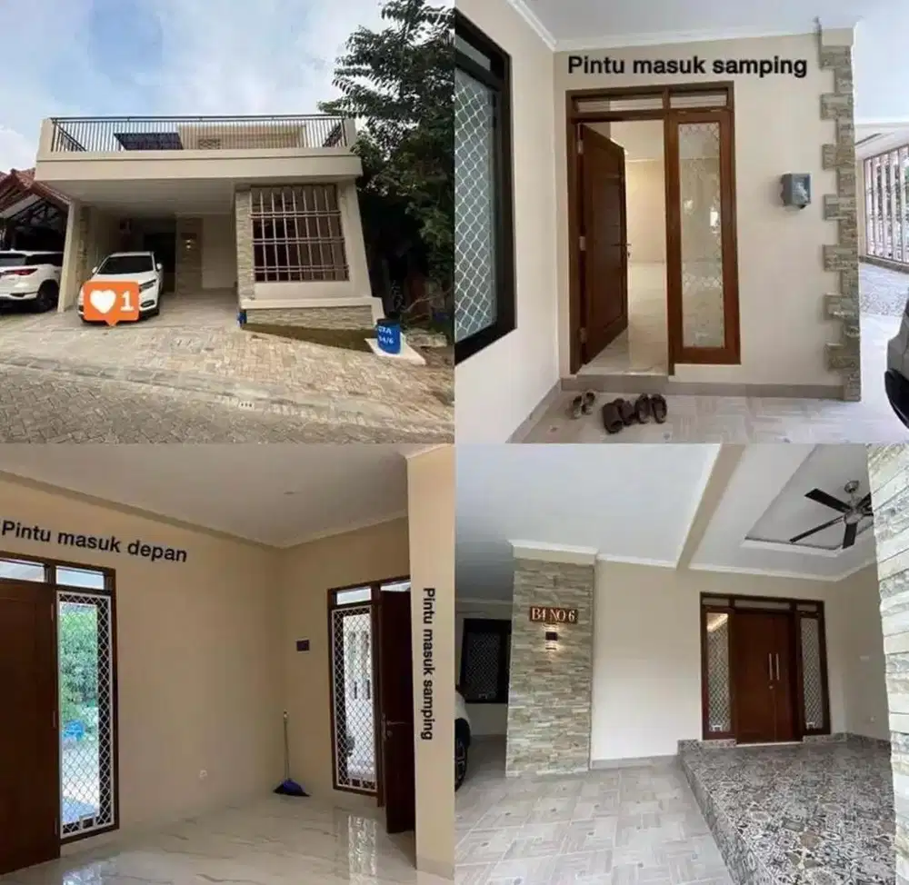 Disewakan Rumah Strategis Luas Murah di Depok (TANPA PERANTARA)