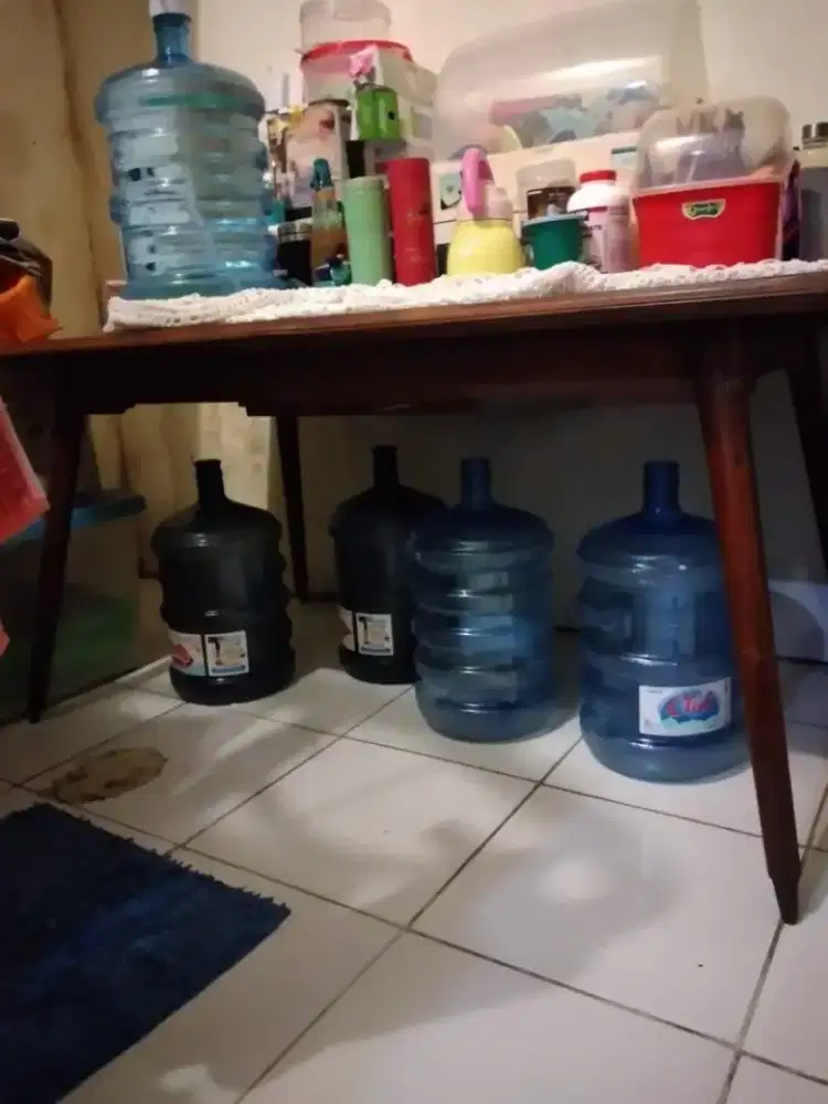 Meja Kayu Jati Adjustable