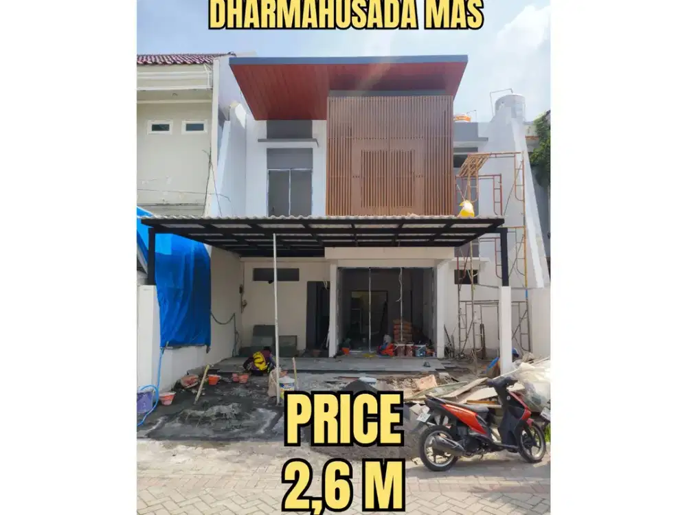 ‼️ON PROGRESS‼️ RUMAH MODERN TROPICAL DHARMAHUSADA MAS SUTOREJO SURABAYA TIMUR