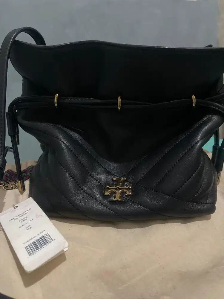 Tory Burch Kira Chevron Mini Bucket Bag
