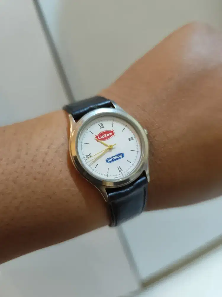 Jam vintage Lipton sariwangi