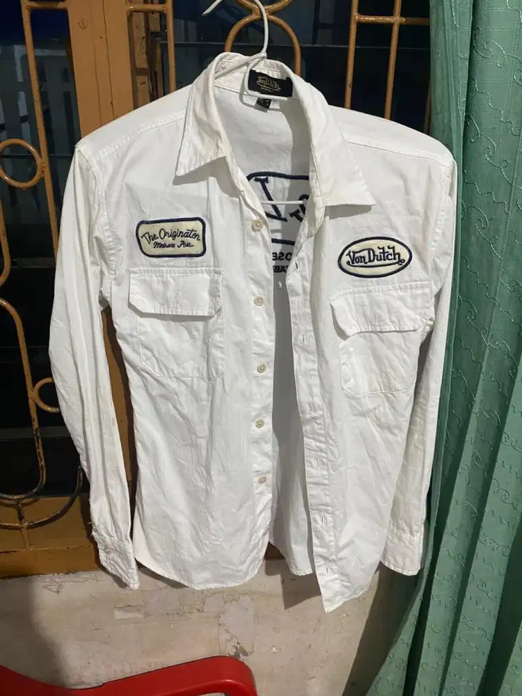 Von Dutch Workshirt  Longsleeve 1471 White