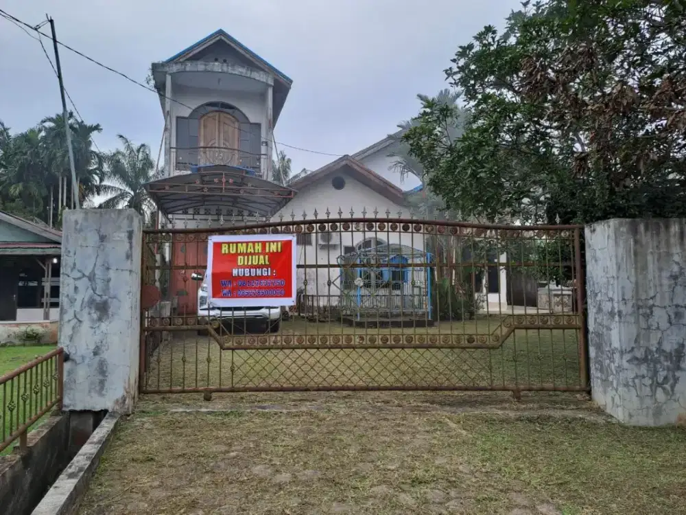 Rumah 2 Lantai + Lahan 580 m² - SHM & IMB - Dumai Selatan