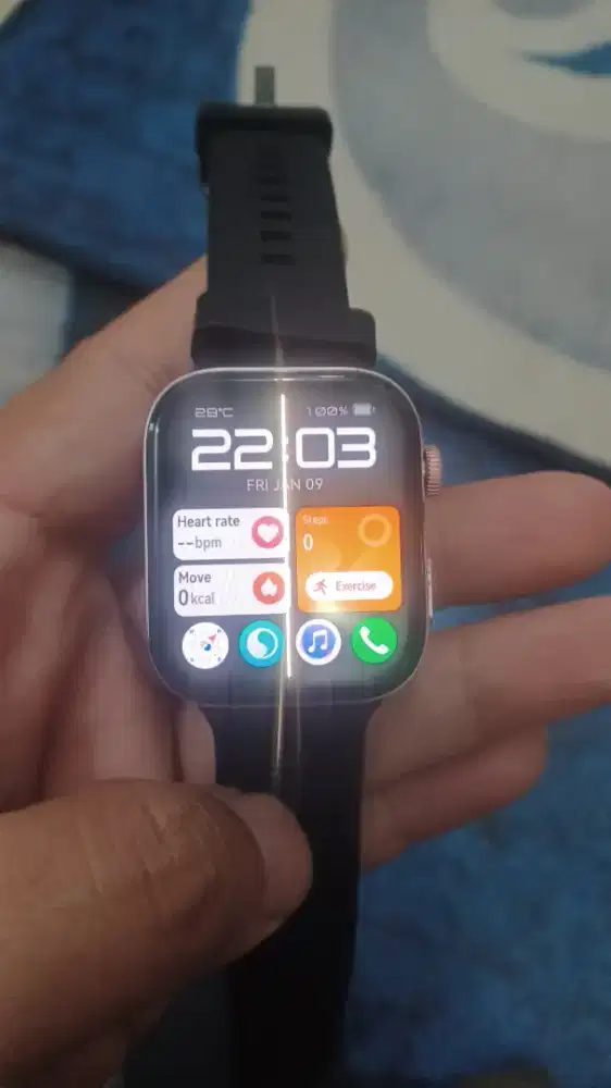 Huawei watch fit 3, mulus minus garis halus