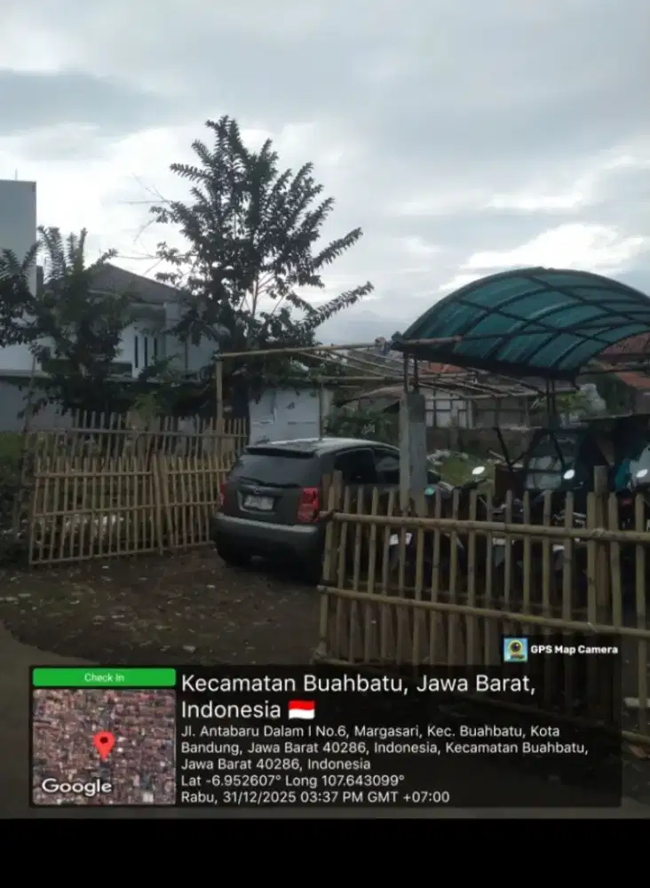 Dijual tanah jl Antabaru siap bangun cocok rumah tinggal atau kost