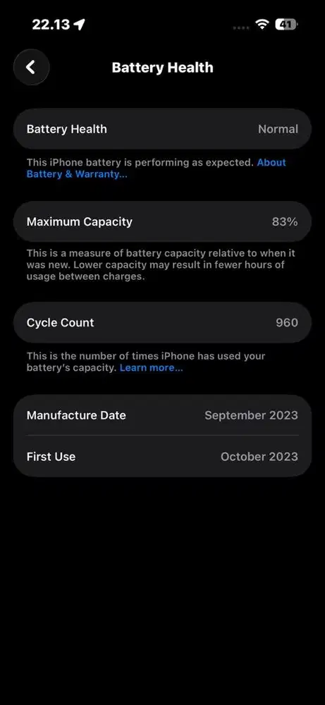 100% Mulus!! Iphone 15 Pro 128GB Natural Titanium (ex ibox / blibli)