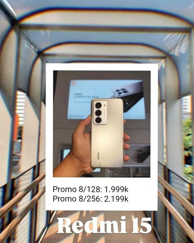 promo redmi 15 8/256